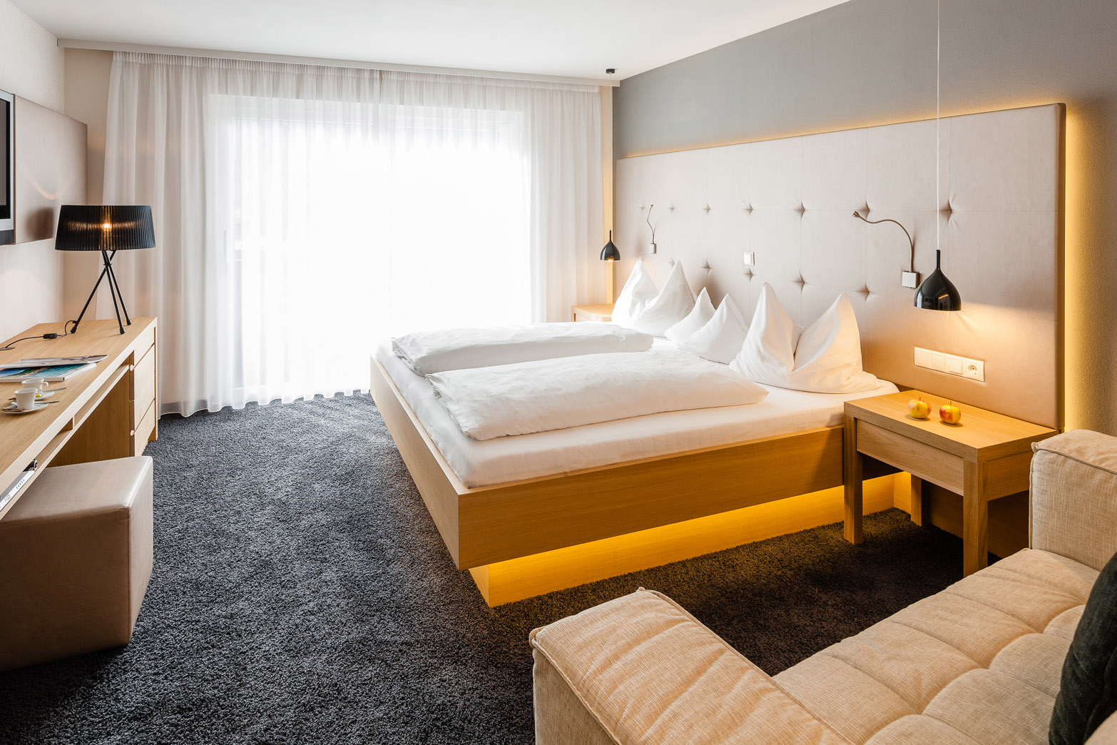 Zimmer im Hotel Preidlhof in Südtirol